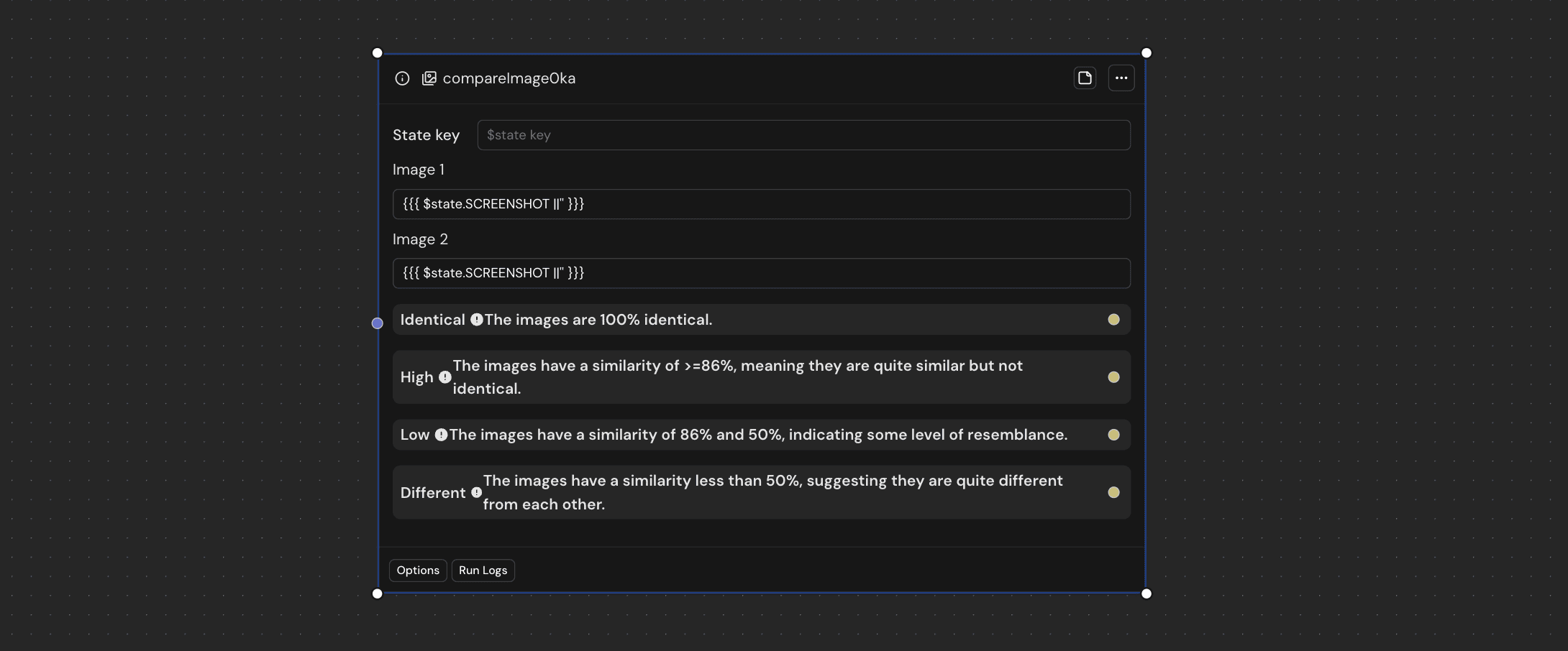 Compare Image Block